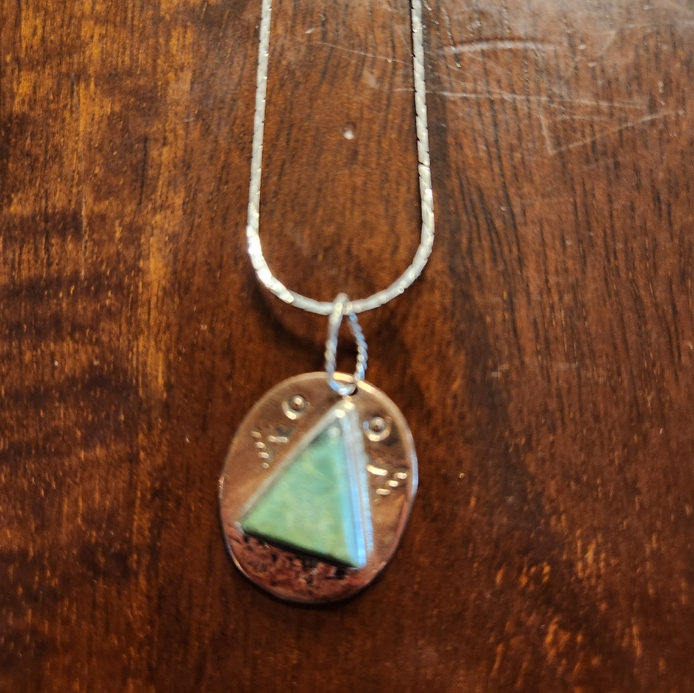 Turquoise Silver Necklace